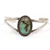 Image 1 : Navajo Old Pawn Sterling Turquoise Bracelet