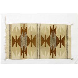 Vintage Navajo Wool Textile Rug