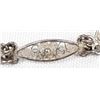 Image 3 : Vintage Silver Filigree Link Bracelet
