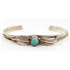 Image 1 : Navajo Sterling Turquoise Bracelet
