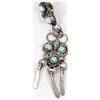 Image 2 : Zuni Sterling Turquoise Dangle Earrings