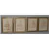Image 1 : 1 GROUP OF FOUR DRAWINGS, in the 18th century