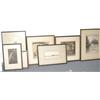 Image 1 : 1 GROUP OF (10) PENCIL SIGNED ETCHINGS includ