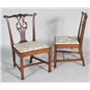 Image 1 : 1 PAIR OF CONNECTICUT CHERRY CHIPPENDALE SIDE
