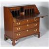 Image 2 : 1 MAHOGANY SLANT FRONT DESK with high bracket