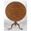 Image 1 : 1 GEORGE III TILT TOP TABLE, 34" diameter, la