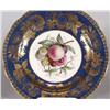 Image 2 : 1 SET OF 12 SPODE FRUIT PLATES, 9" diamter, C