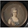 Image 1 : 1 PORTRAIT MINIATURE OF A LADY, signed Rollet