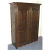 Image 1 : 1 FRENCH PROVINCIAL OAK ARMOIRE, fitted with