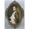 Image 1 : 1 GERMAN PORCELAIN PLAQUE OF NAPOLEON, probab