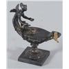 Image 1 : 1 SILVER PLATED FIGURAL ALADDIN LAMP with nym