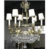 Image 1 : 1 FRENCH EMPIRE STYLE CHANDELIER with swans,