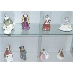 1 ROYAL DOULTON FIGURINES (8)