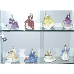 1 ROYAL DOULTON FIGURINES (8)