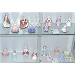 1 ROYAL DOULTON FIGURINES (18), plus two smal