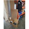 Image 1 : 14 sheets of pegboard and 5 boxes of pegboard hooks