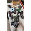 Image 1 : 2 JOBMATE CORDLESS DRILS WITH BATTERIES, CHARGER, HITACHI CORDLESS DRILL