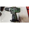 Image 2 : 2 JOBMATE CORDLESS DRILS WITH BATTERIES, CHARGER, HITACHI CORDLESS DRILL