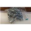 Image 3 : TRAY OF BAGGED NUTS AND BOLTS AND TRAY OF SMALL IRON BALLS APPROX 1-3/4 INCH DIAMETER
