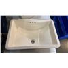 Image 4 : NEW PORCELAIN UNDERMOUNT SINK
