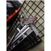 Image 2 : BUNDLE OF PAINTERS TOOLS, EXTENDBLE POLE, SANDING POLES, LEVEL, SQUARE