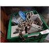 Image 3 : Crate of chain and brackets