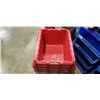 Image 3 : Stack of 5 storage totes with lids