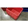 Image 4 : Stack of 5 storage totes with lids