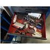 Image 9 : 2 PIECE TOOL CHEST WITH CONTENTS - TOOLS, SOCKETS, ETC