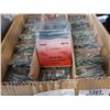 Image 2 : CASE OF #14 3 1/2" FLAT WOOD SCREWS
