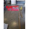 Image 1 : 101 AND 67 INCH FLAGS ON 12 FOOT POLES