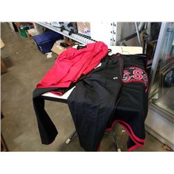 SPORTS JERSEYS AND TRACK PANTS