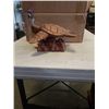 Image 2 : LOT OF WOOD CARVINGS, TURTLE, DOLPHINS, CACTUS