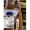 Image 2 : BOX OF KITCHEN ITEMS, GLASSLOCK, MEASURING BOWL|
