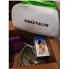 Image 2 : 2 CRAZYSLIM BELTS, NECK BRACE