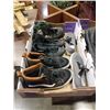 Image 2 : TRAY OF VANS AND CONVERSE SHOES AND LEATHER CHAPS - JOKER CONVERSE