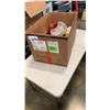 Image 1 : BOX OF PLASTIC CONTAINERS, TUPPERWARE, BAKEWARE