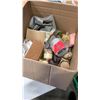 Image 2 : 2 BOXES CANDLES, WOOD BOWLS, ESTATE GOODS