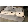 Image 2 : Two boxes of industrial toilet paper and box of paper towel
