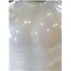 Image 4 : VINTAGE BRASS AND GLASS LAMP