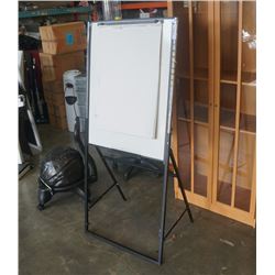 6ft stand up adjustable whiteboard/drawing canvas