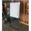 Image 1 : 6ft stand up adjustable whiteboard/drawing canvas