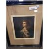Image 2 : THE SOULS AWAKENING FRAMED VINTAGE PRINT JAMES SANT RA WOODBURY COMPANY