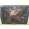 Image 2 : OAK FRAMED PRINT THE DAIRY FARM