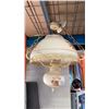 Image 2 : VINTAGE HANGING PAINTED LIGHT FIXTURE