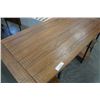Image 3 : FARMHOUSE STYLE OPEN DESK - RECLAIMED WOOD