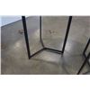 Image 3 : PAIR OF GREY HEXAGON ENDTABLES
