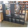Image 1 : LARGE ESPRESSO TV STAND SHELF