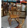 Image 1 : KIDS OAK ROCKING CHAIR