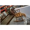 Image 2 : KIDS OAK ROCKING CHAIR
